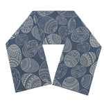 Bohemian Easter Eggs Pattern Print Scarf