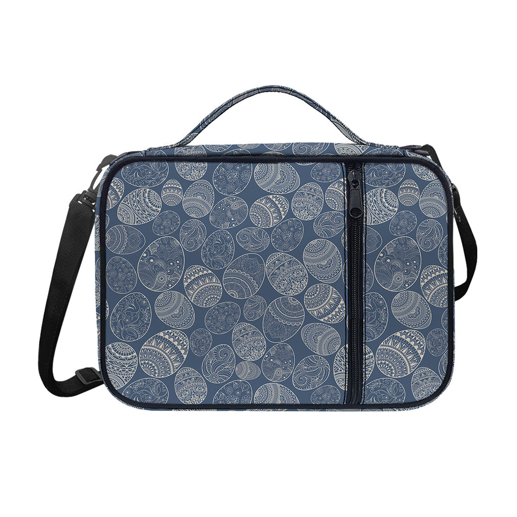 Bohemian Easter Eggs Pattern Print Shoulder Strap Bible Bag