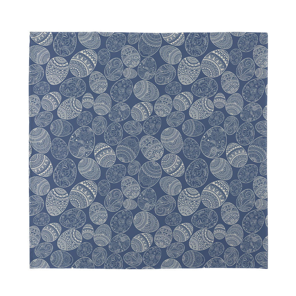 Bohemian Easter Eggs Pattern Print Silk Bandana