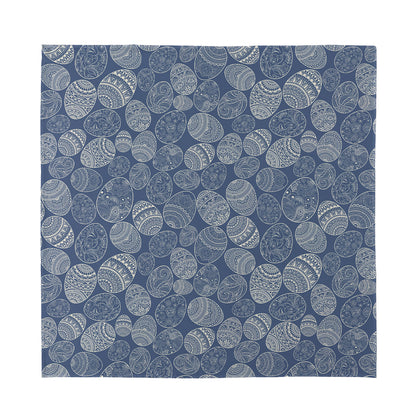 Bohemian Easter Eggs Pattern Print Silk Bandana