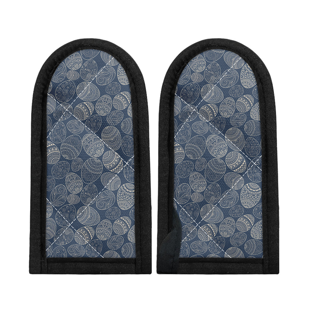 Bohemian Easter Eggs Pattern Print Skillet Handle Cover