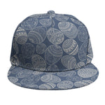 Bohemian Easter Eggs Pattern Print Snapback Cap