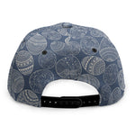 Bohemian Easter Eggs Pattern Print Snapback Cap