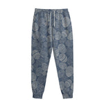 Bohemian Easter Eggs Pattern Print Sweatpants