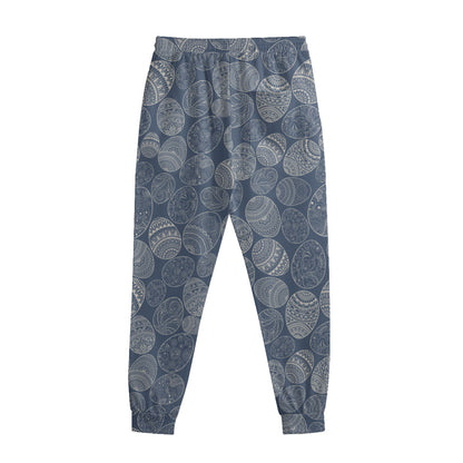 Bohemian Easter Eggs Pattern Print Sweatpants