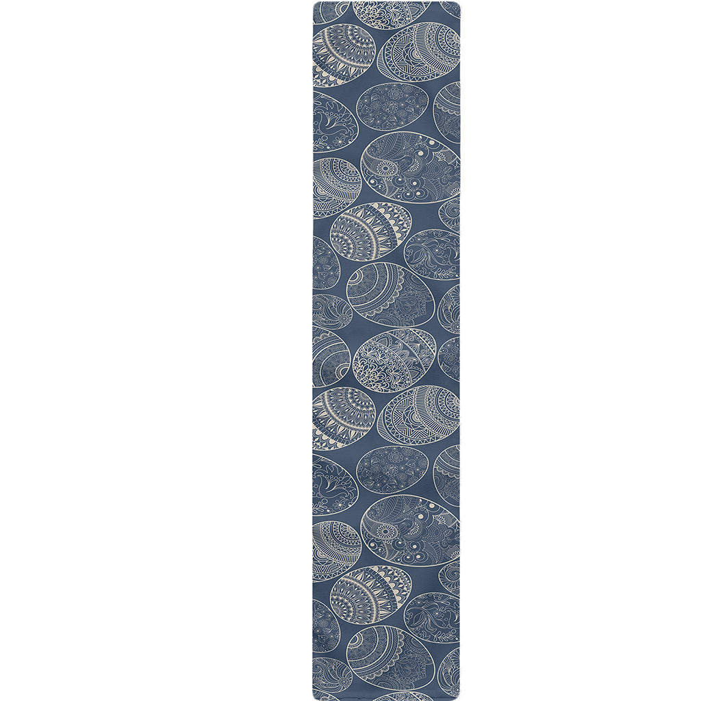 Bohemian Easter Eggs Pattern Print Table Runner