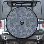 Bohemian Easter Eggs Pattern Print Tire Cover With Camera Hole