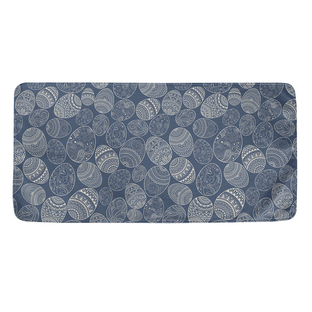 Bohemian Easter Eggs Pattern Print Towel