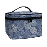 Bohemian Easter Eggs Pattern Print Travel Makeup Bag