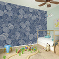 Bohemian Easter Eggs Pattern Print Wall Sticker