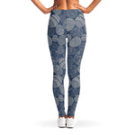 Bohemian Easter Eggs Pattern Print Women's Leggings