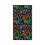 Bohemian Feather Pattern Print Baby Crib Sheet