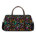 Bohemian Feather Pattern Print Duffel Bag