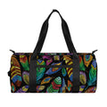 Bohemian Feather Pattern Print Gym Bag