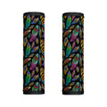 Bohemian Feather Pattern Print Handle Covers
