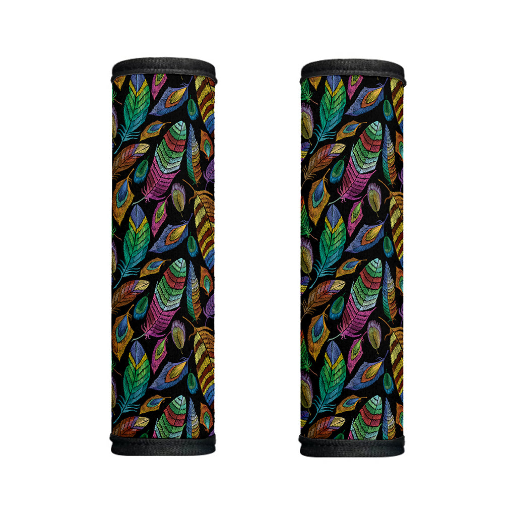 Bohemian Feather Pattern Print Handle Covers