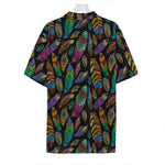 Bohemian Feather Pattern Print Hawaiian Shirt