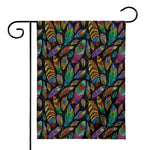 Bohemian Feather Pattern Print House Flag