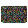 Bohemian Feather Pattern Print Indoor Door Mat