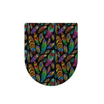 Bohemian Feather Pattern Print Toilet Lid Cover