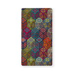 Bohemian Indian Box Pattern Print Baby Crib Sheet