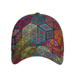 Bohemian Indian Box Pattern Print Baseball Cap