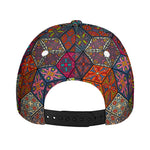 Bohemian Indian Box Pattern Print Baseball Cap