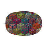 Bohemian Indian Box Pattern Print Car Side Mirror Covers