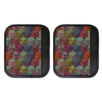 Bohemian Indian Box Pattern Print Handle Covers
