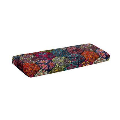 Bohemian Indian Box Pattern Print Piano Keyboard Cover