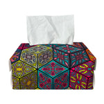Bohemian Indian Box Pattern Print Rectangle Tissue Box Cover
