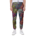 Bohemian Indian Box Pattern Print Joggers