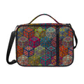 Bohemian Indian Box Pattern Print Shoulder Strap Bible Bag