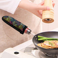Bohemian Indian Box Pattern Print Skillet Handle Cover