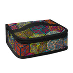 Bohemian Indian Box Pattern Print Small Lunch Bag