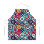 Bohemian Indian Mandala Patchwork Print Adjustable Apron