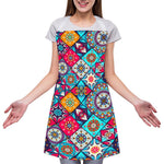 Bohemian Indian Mandala Patchwork Print Adjustable Apron
