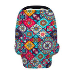 Bohemian Indian Mandala Patchwork Print Baby Seat Cover