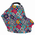 Bohemian Indian Mandala Patchwork Print Baby Seat Cover