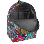 Bohemian Indian Mandala Patchwork Print Backpack