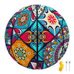 Bohemian Indian Mandala Patchwork Print Basketball
