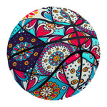 Bohemian Indian Mandala Patchwork Print Basketball