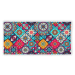 Bohemian Indian Mandala Patchwork Print Beach Towel