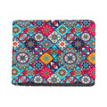 Bohemian Indian Mandala Patchwork Print Bifold Wallet