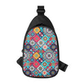 Bohemian Indian Mandala Patchwork Print Sling Bag