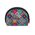 Bohemian Indian Mandala Patchwork Print Coin Purse