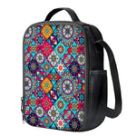 Bohemian Indian Mandala Patchwork Print Crossbody Lunch Bag