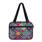 Bohemian Indian Mandala Patchwork Print Double Strap Bible Bag
