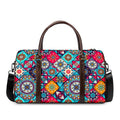 Bohemian Indian Mandala Patchwork Print Duffel Bag