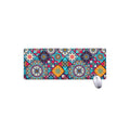 Bohemian Indian Mandala Patchwork Print Extended Mouse Pad